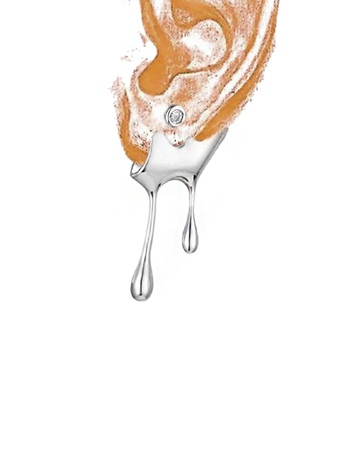 MONO ORECCHINO FLAME DROP