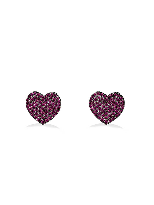 ORECCHINO RED HEART