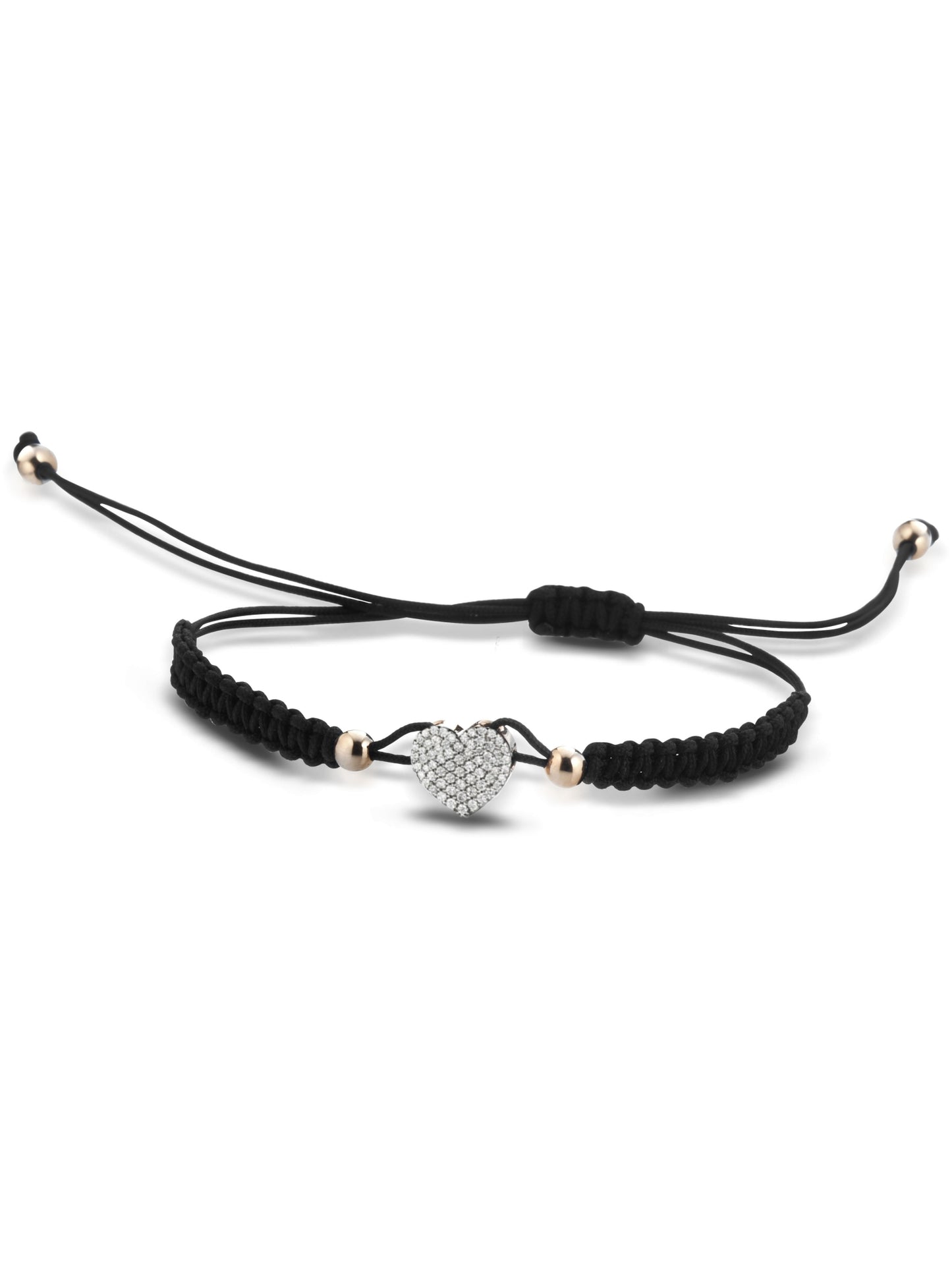 BRACCIALE CUORE PAVE'