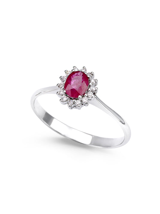 ANELLO CLOTILDE RUBINO