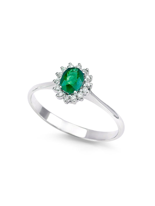 ANELLO CLOTILDE SMERALDO